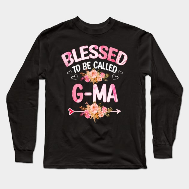 grandmother blessed to be called g-ma Long Sleeve T-Shirt by Bagshaw Gravity